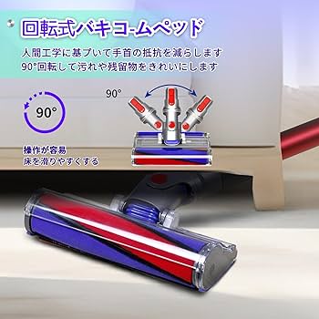 Amazon | ダイソン V8 用ソフトローラークリーナーヘッド、ダイ